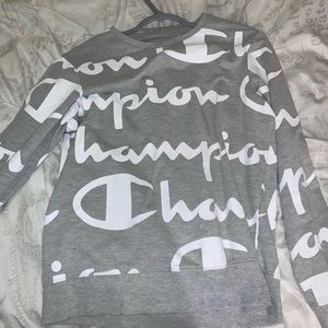 Grey champion sweater.
